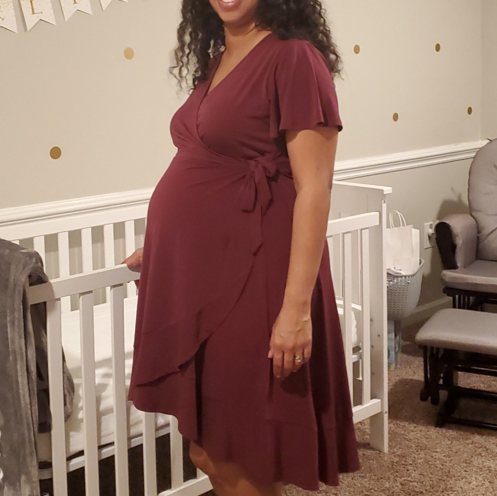 Motherhood Maternity/Nursing Dress